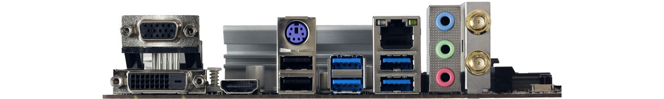 Biostar B660MX-E PRO Porty