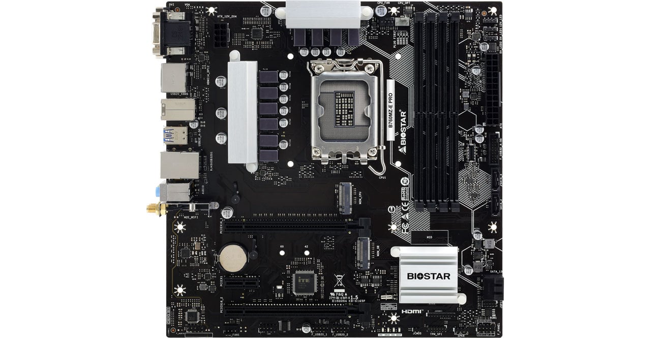 Biostar B760MZ-E PRO Chłodzenia