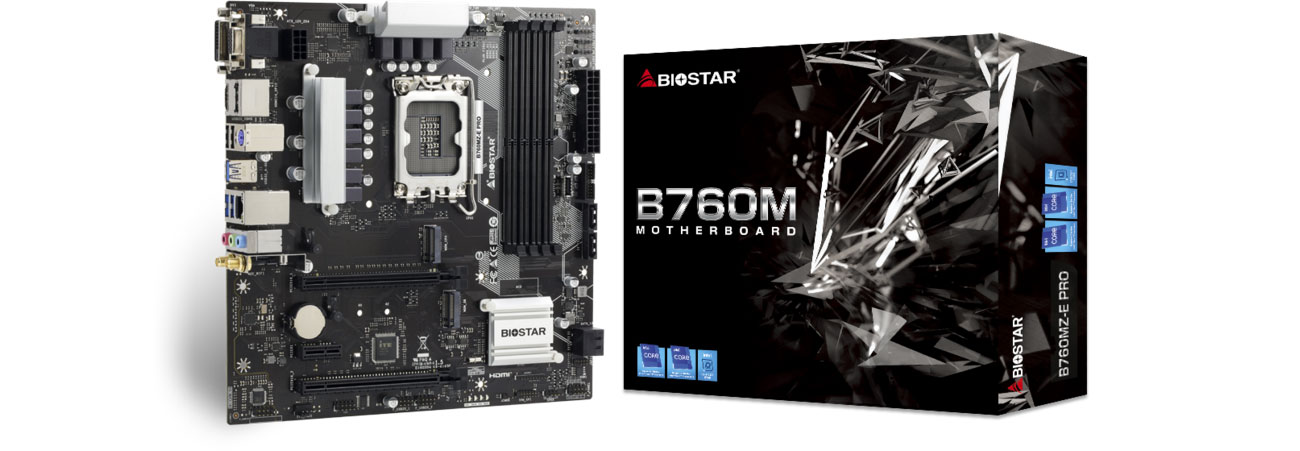 Biostar B760MZ-E PRO Płyta główna box