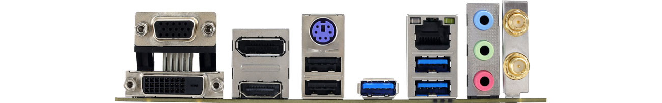 Biostar B760MZ-E PRO Porty