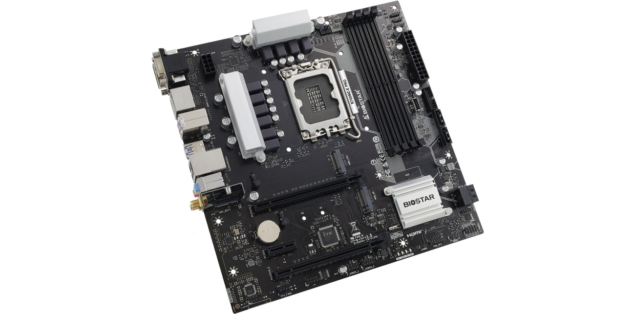 Biostar B760MZ-E PRO Złącza