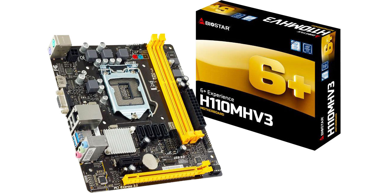 Płyta główna Socket 1151 Biostar H110MHV3