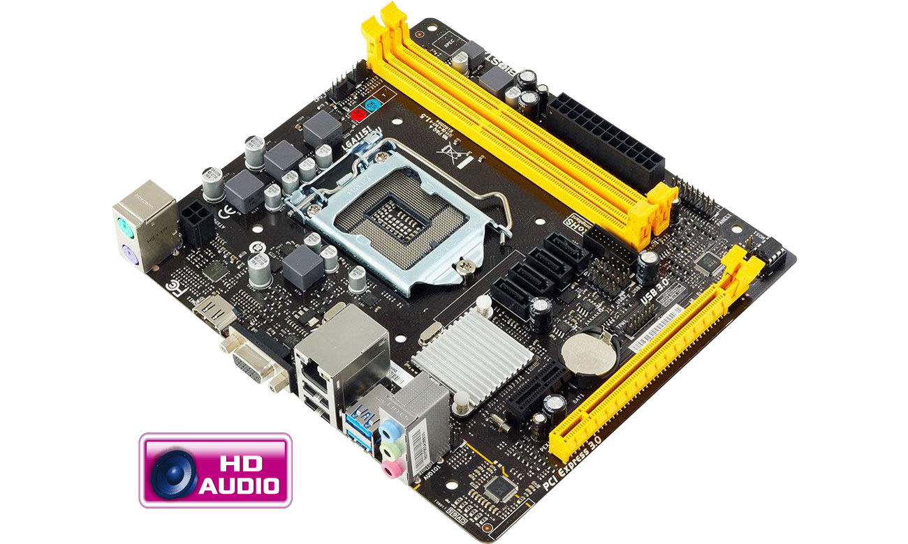 Biostar H110MHV3 Audio
