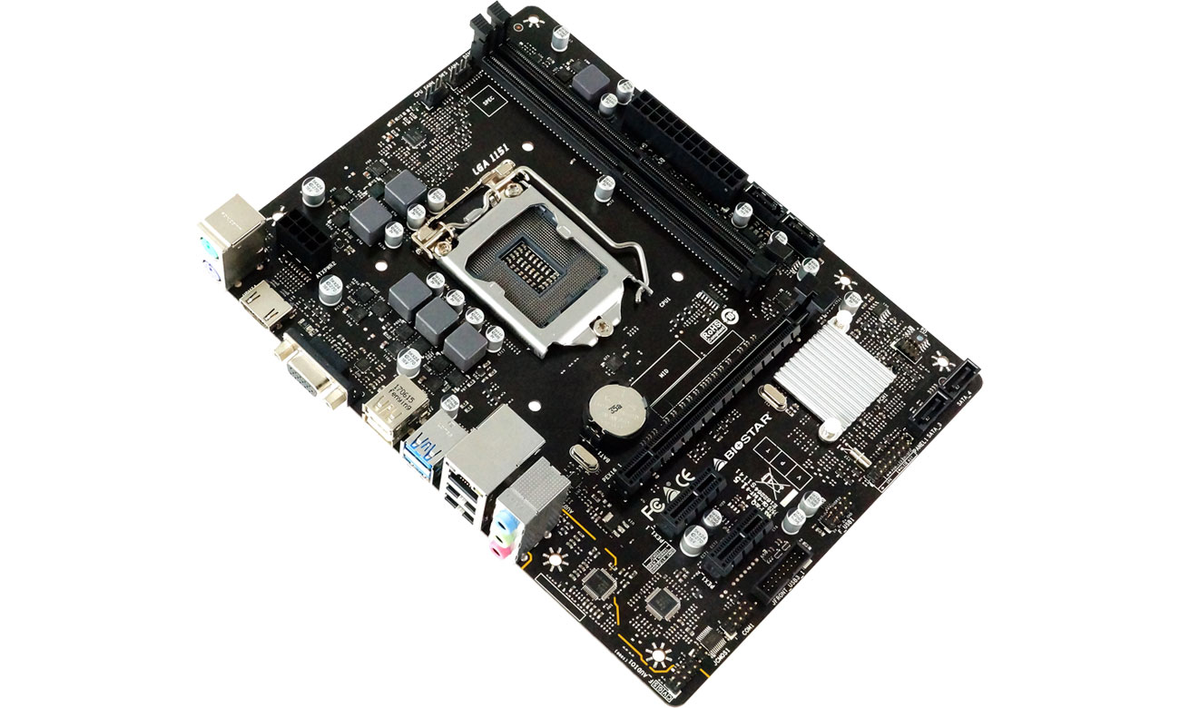 Biostar H310MHP Złącza