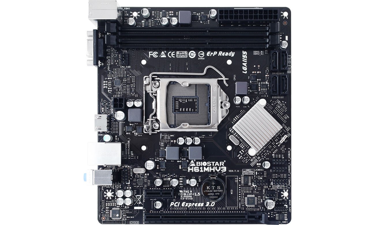 Biostar H61MHV3 Mobo