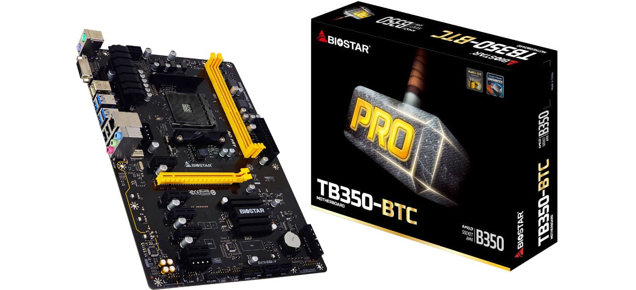 Płyta główna Socket AM4 Biostar TB350-BTC