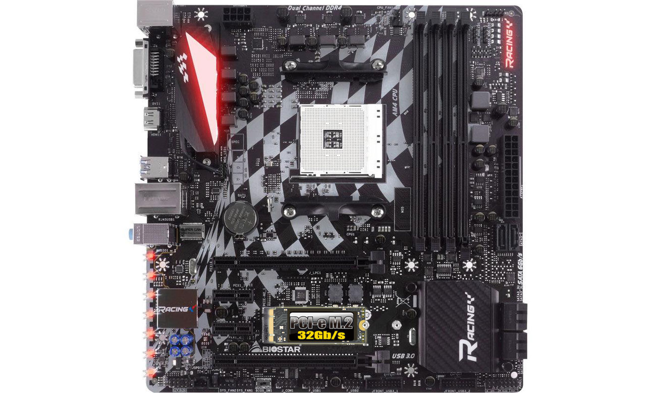 Biostar X370GT3 Złącze M.2