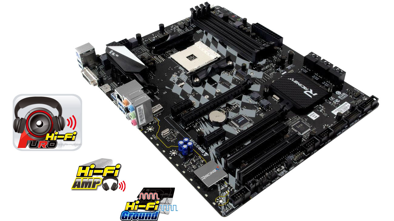 Biostar X370GT5 Audio