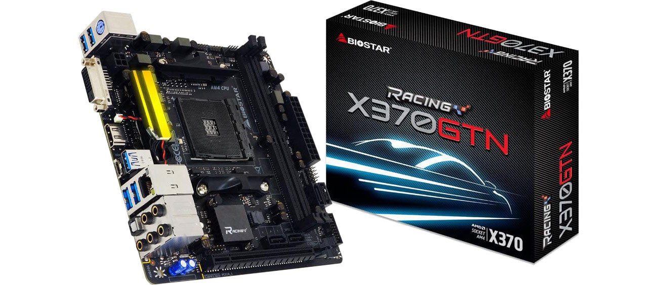 Płyta główna Socket AM4 Biostar X370GTN
