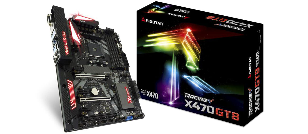 Płyta główna Socket AM4 Biostar X470GT8