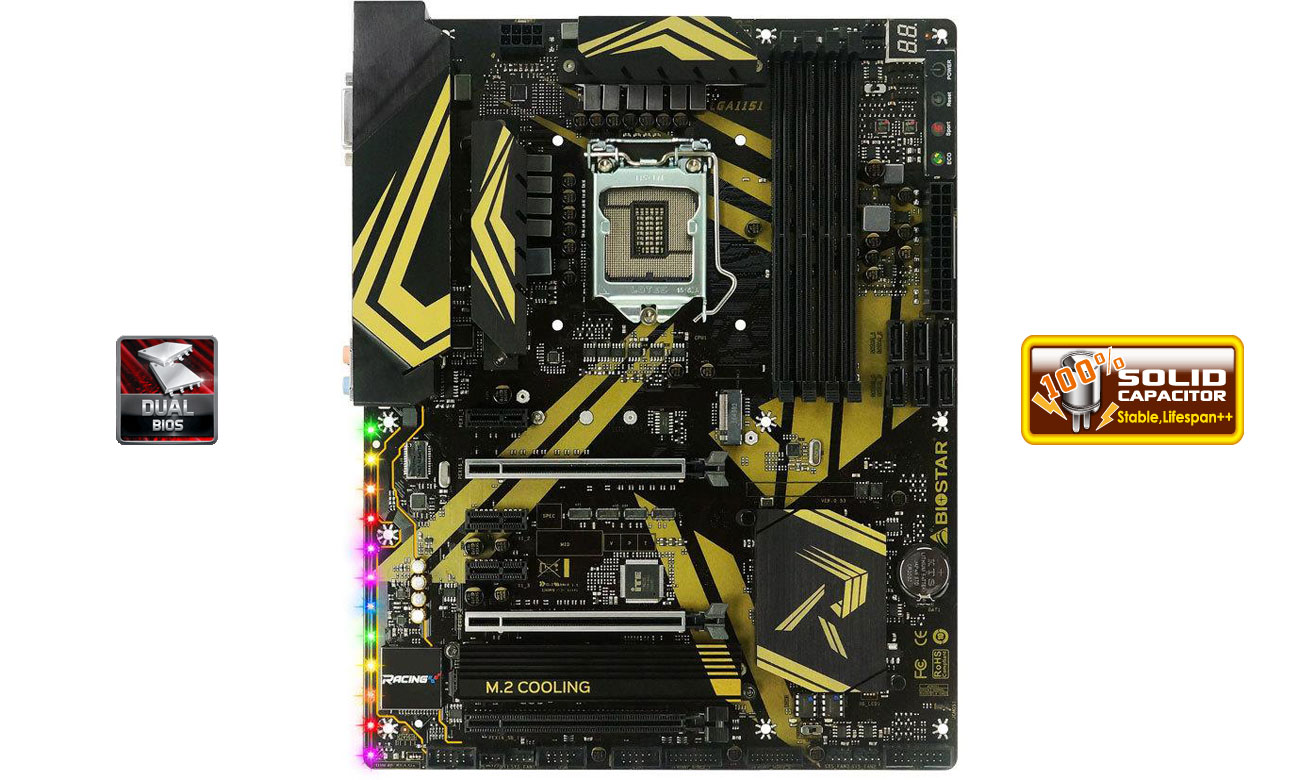 Biostar Z370GT6 Bezpieczeństwo i wytrzymałość