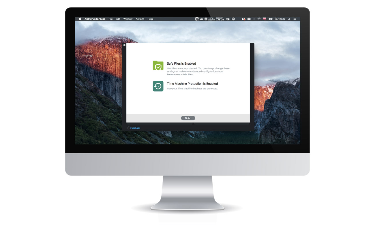 Bitdefender Antivirus for Mac 2019 Ochrona TimeMachine