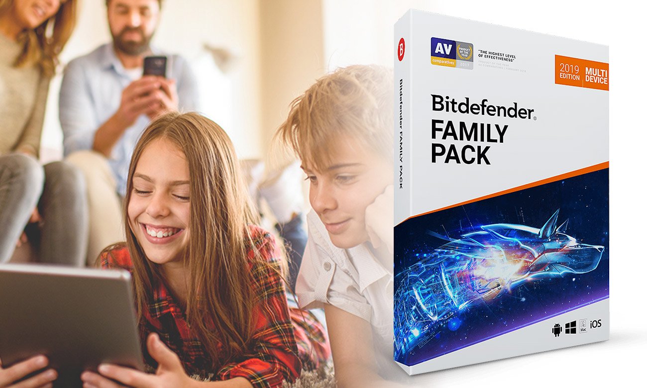 Bitdefender Family Pack 2019 Asystent Rodzica