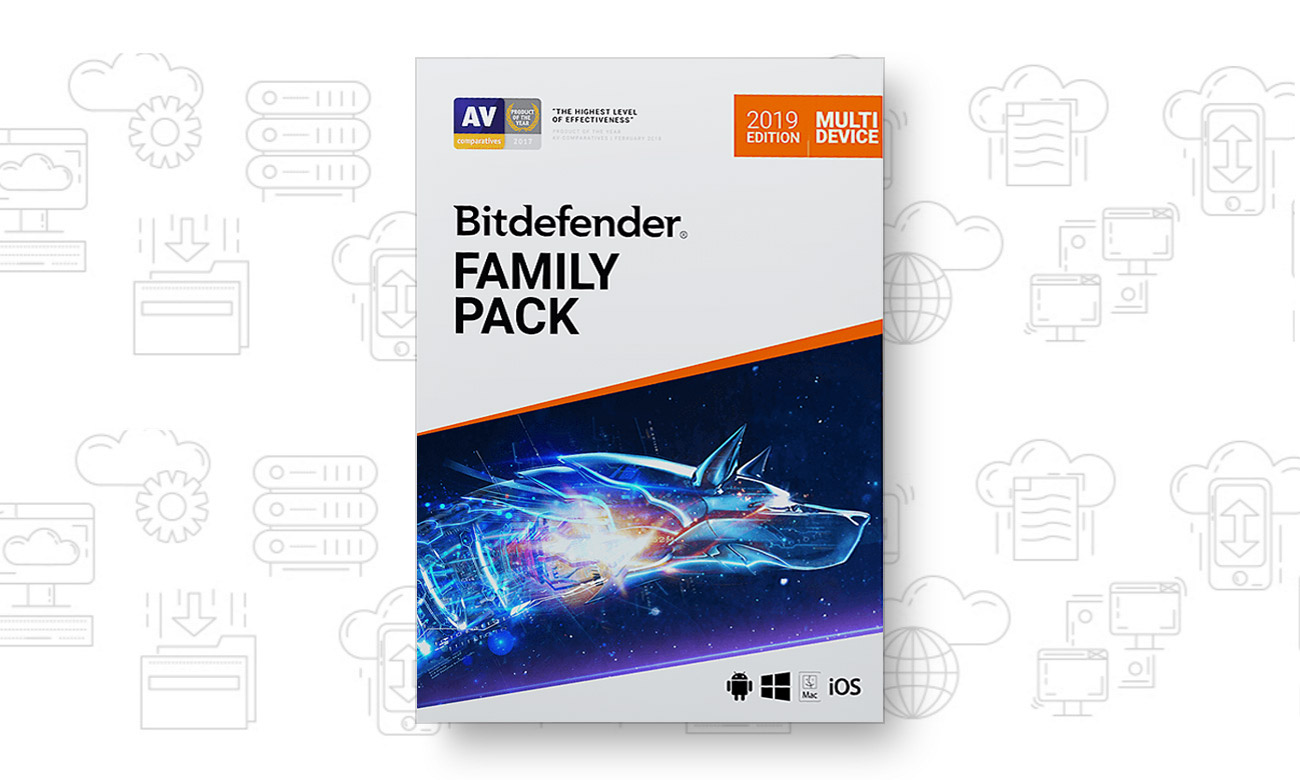 Bitdefender Family Pack 2019 Wykrywanie, Naprawa Ransomware