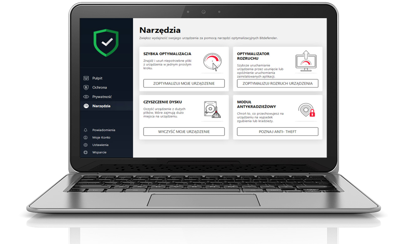 Bitdefender Internet Security 2019 Wyjątkowe funkcjonalności