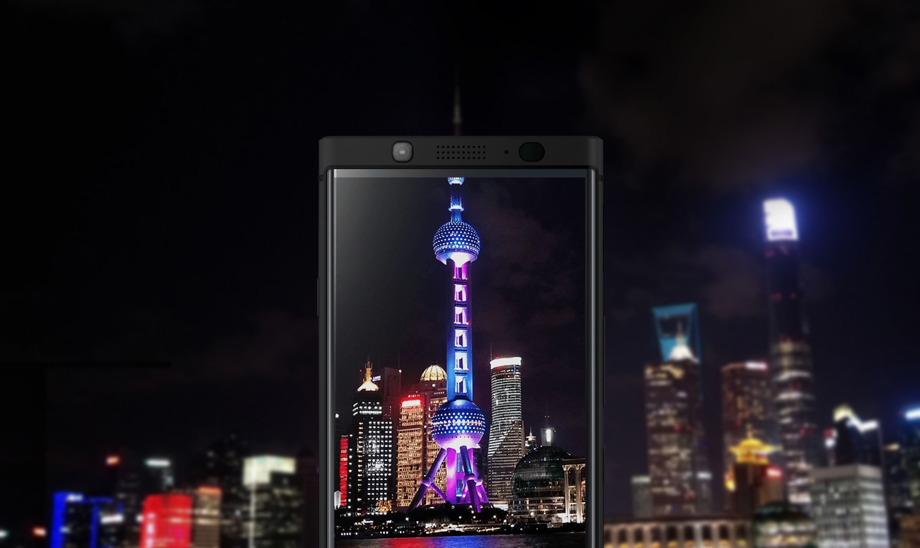 BlackBerry KEYOne aparat 12 mpix z matrycą Sony IMX378