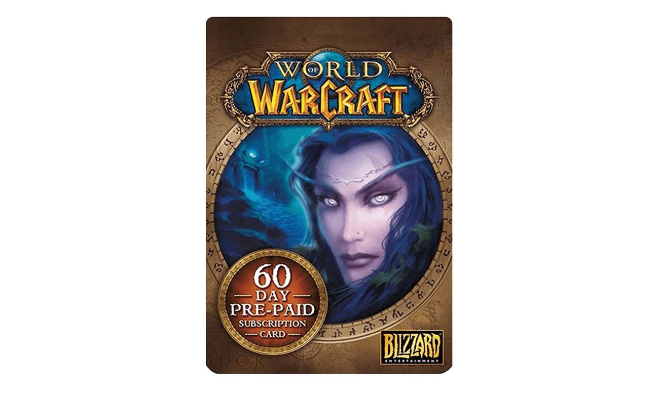 World of Warcraft 60-day time card subskrypcja