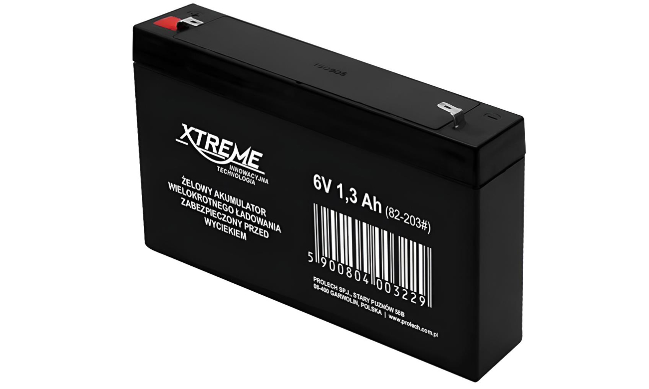 Akumulator żelowy BLOW 6V 1.3Ah XTREME