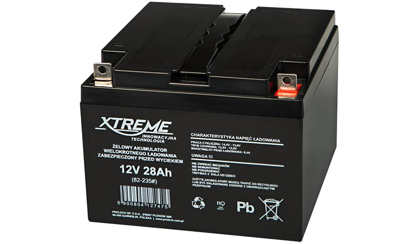 Akumulator żelowy BLOW 12V 28Ah XTREME