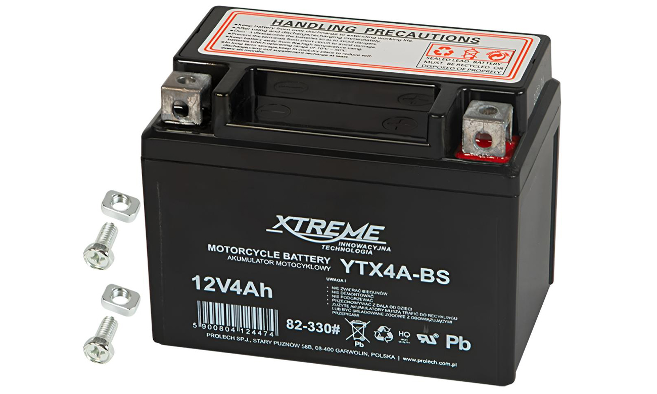 Akumulator BLOW AGM motocyklowy 12V 4Ah XTREME
