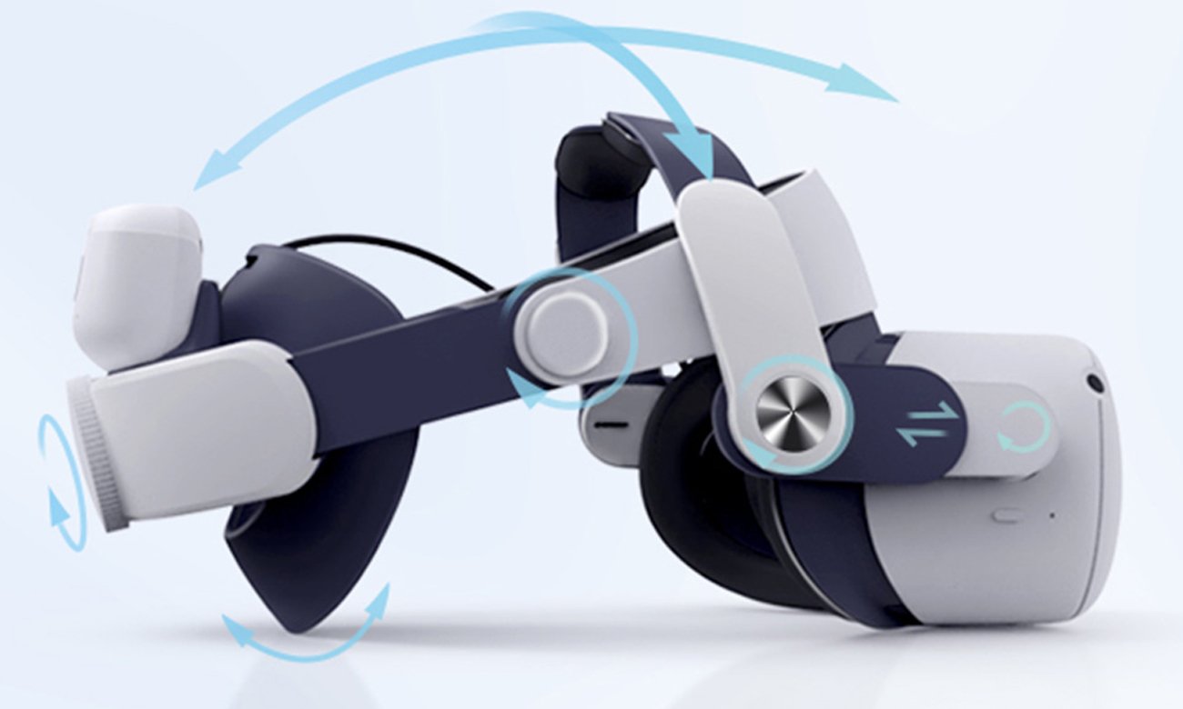 BOBOVR M2 Pro Plus regulacja