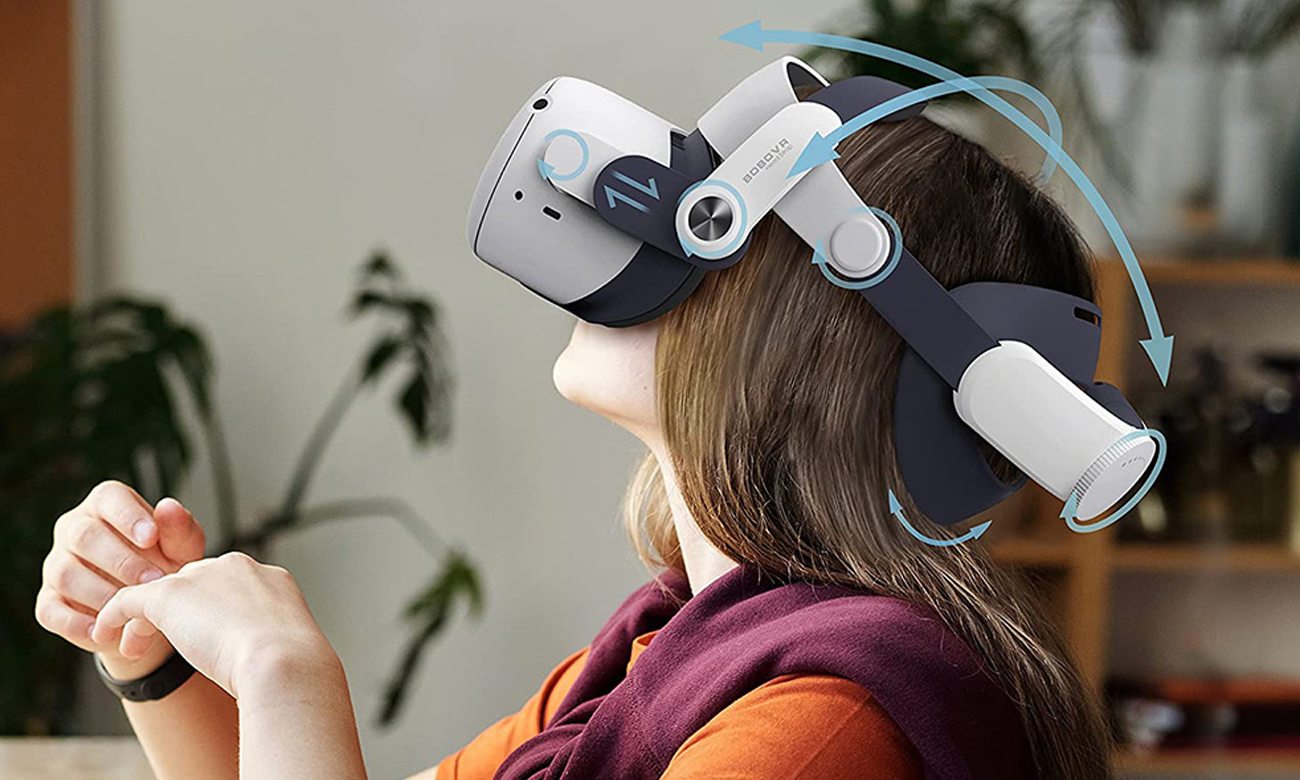 BOBOVR M2 Plus regulacja