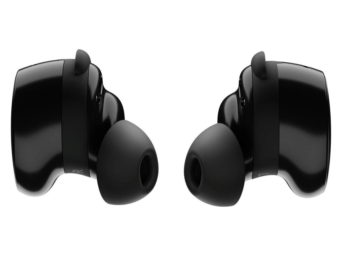Słuchawki bezprzewodowe Bose QuietComfort Earbuds (2024) Czarne - Widok lewej i prawej słuchawki