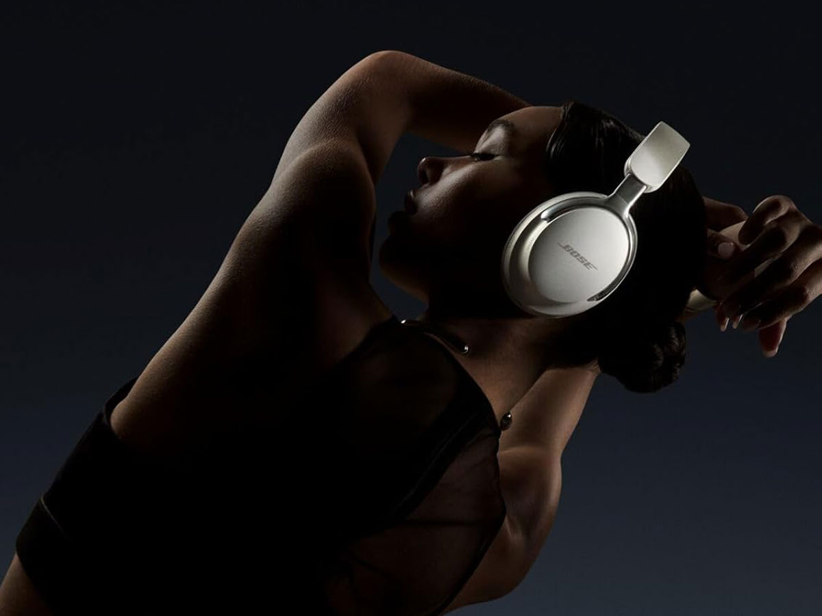 Słuchawki bezprzewodowe Bose QuietComfort Ultra Diamentowe - Grafika lifestyle