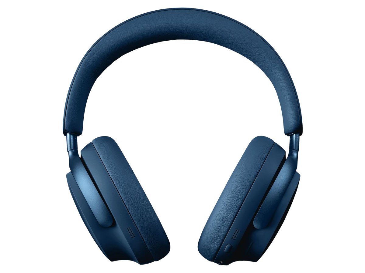 Słuchawki bezprzewodowe Bose QuietComfort Ultra Niebieskie - Widok od przodu