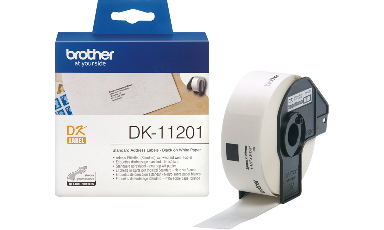 Etykiety papierowe Brother DK-11201
