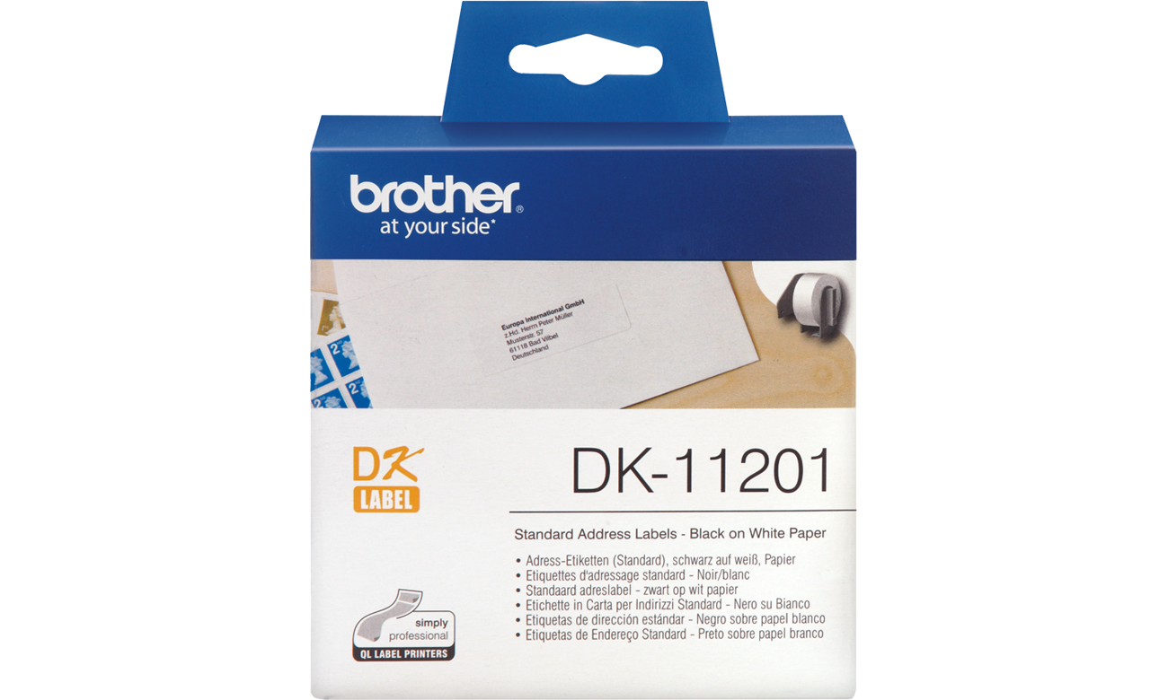 Etykiety papierowe Brother DK-11201