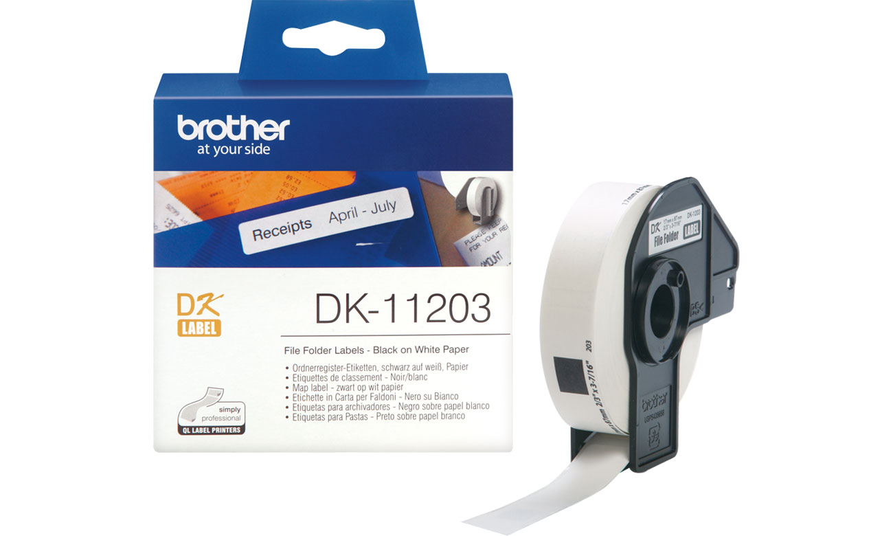 Etykiety papierowe Brother DK-11203