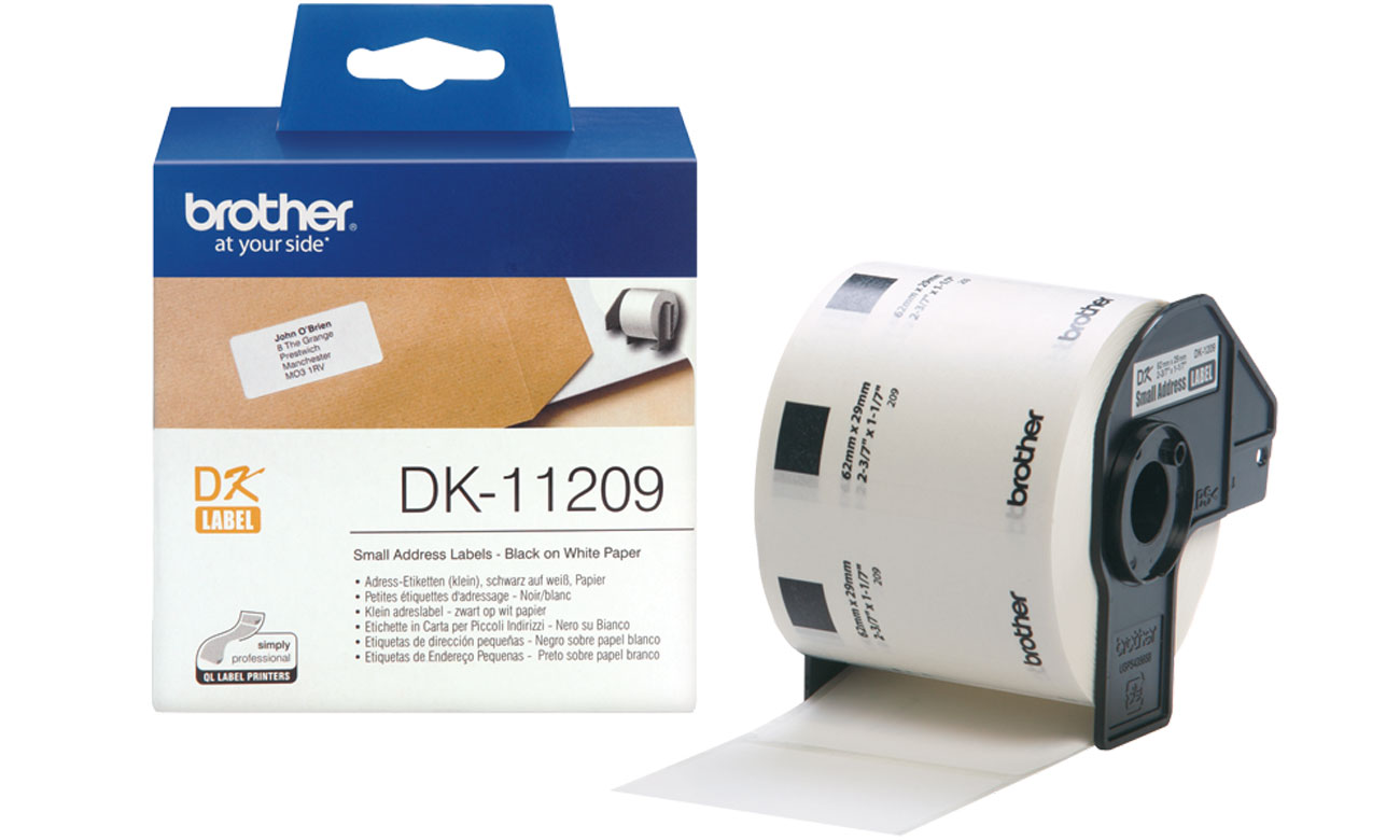 Etykiety papierowe Brother DK-11209