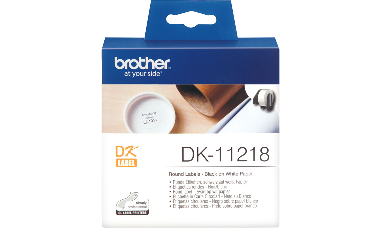 Etykiety papierowe Brother DK-11218