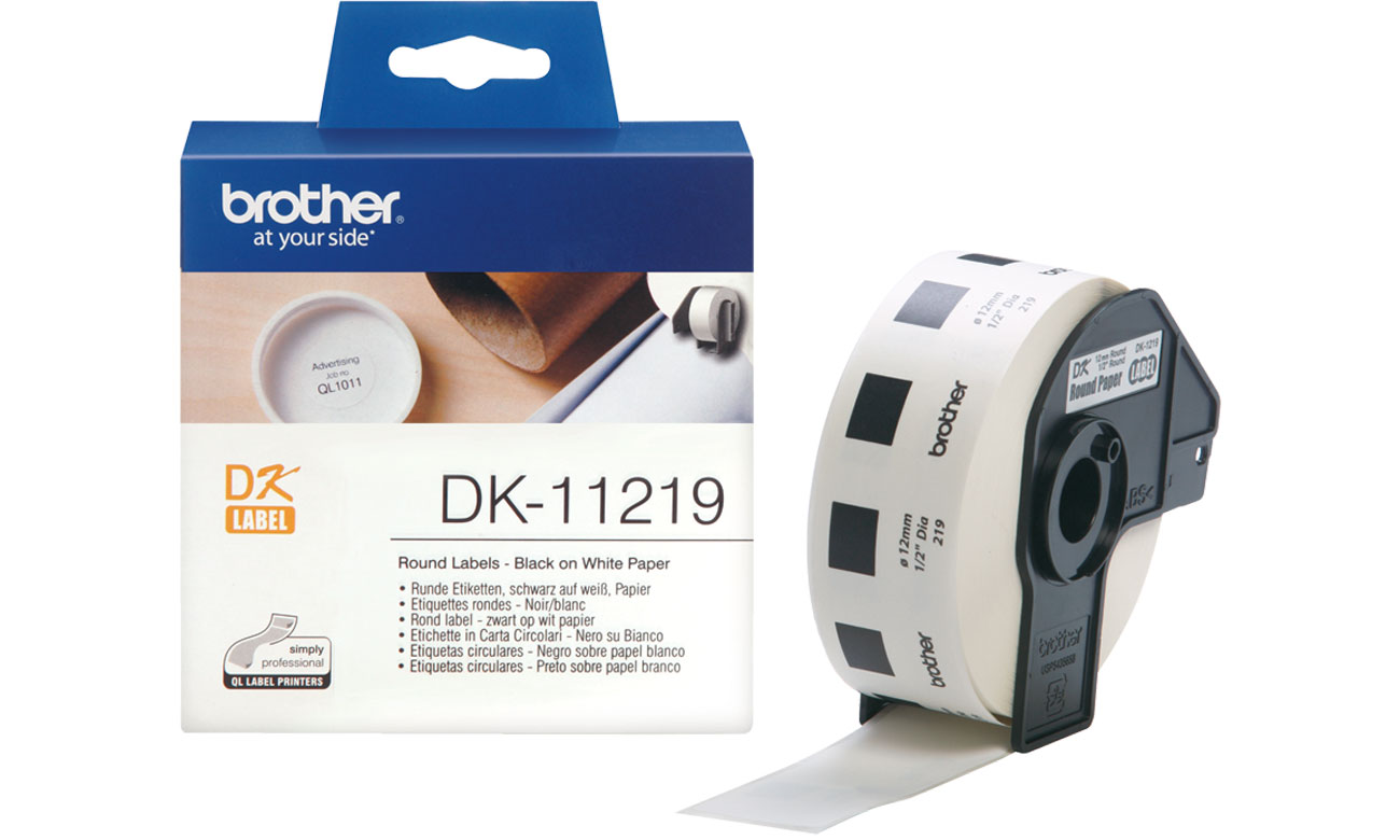 Etykiety papierowe Brother DK-11219
