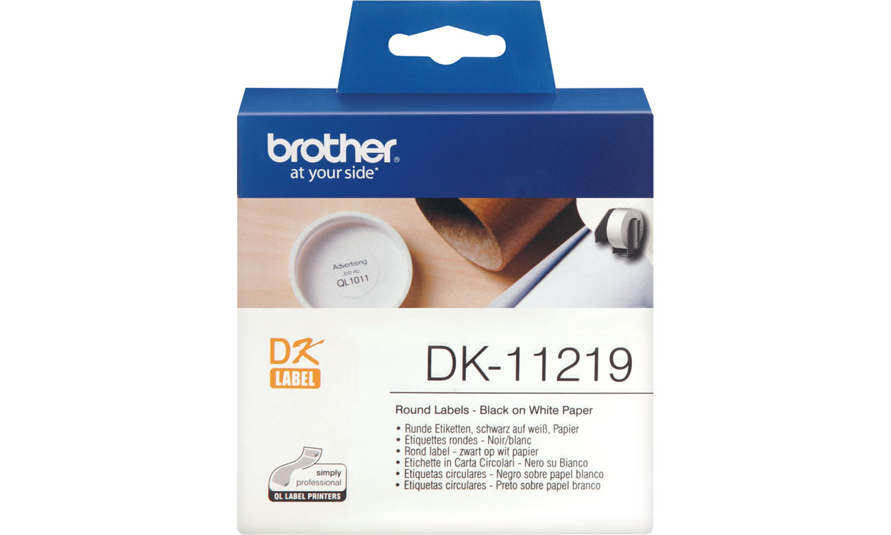 Etykiety papierowe Brother DK-11219