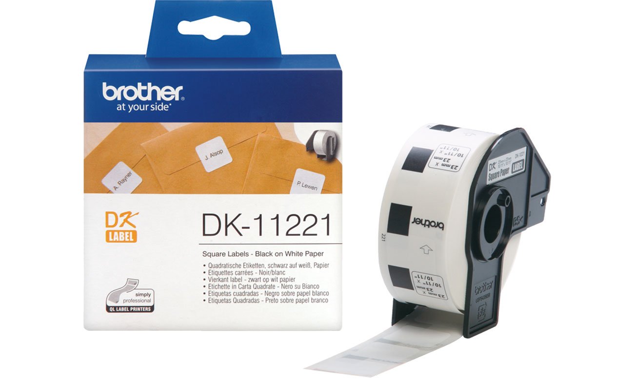 Etykiety papierowe Brother DK-11221