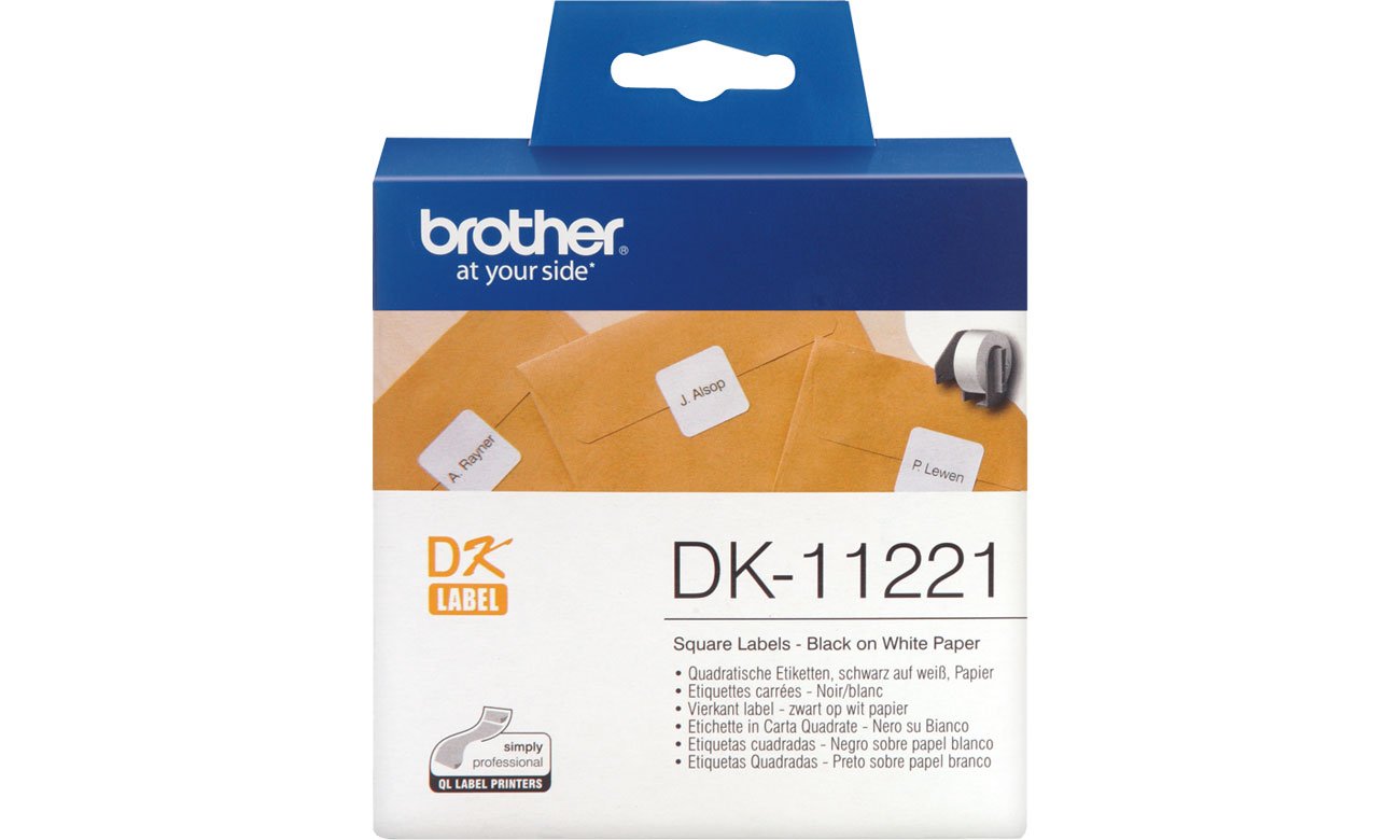 Etykiety papierowe Brother DK-11221