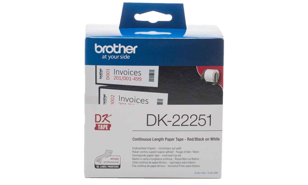 Etykiety papierowe Brother DK-22251