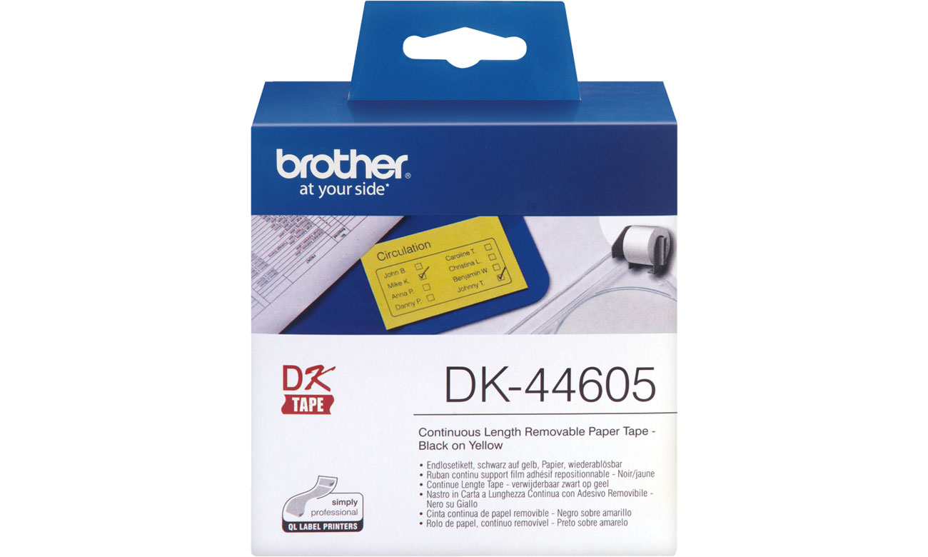 Etykiety papierowe Brother DK-44605