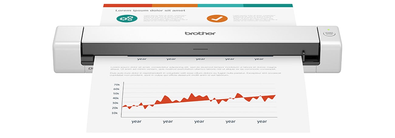 Skaner mobilny Brother DS-640