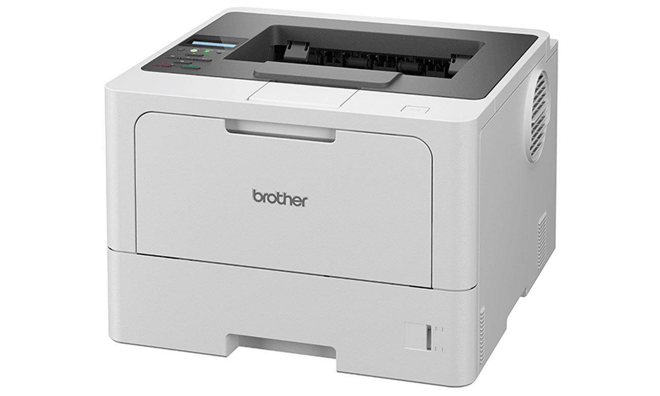 Brother HL-L5210DW widok z przodu pod kątem