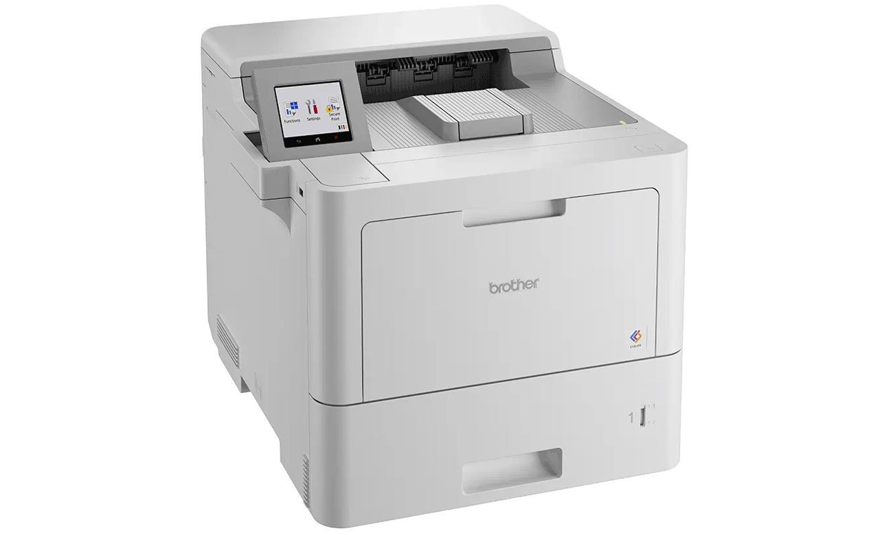 Brother HL-L9430CDN widok z przodu pod kątem