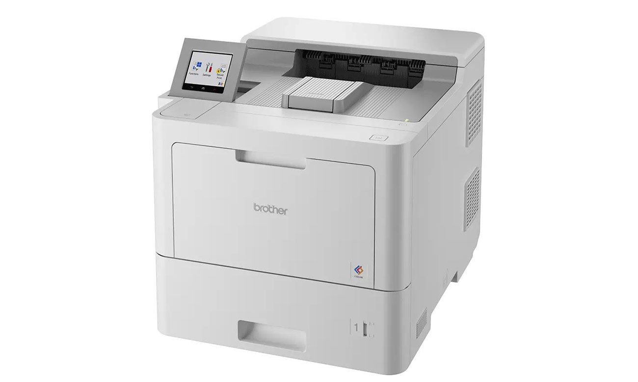 Brother HL-L9470CDN widok z przodu pod kątem