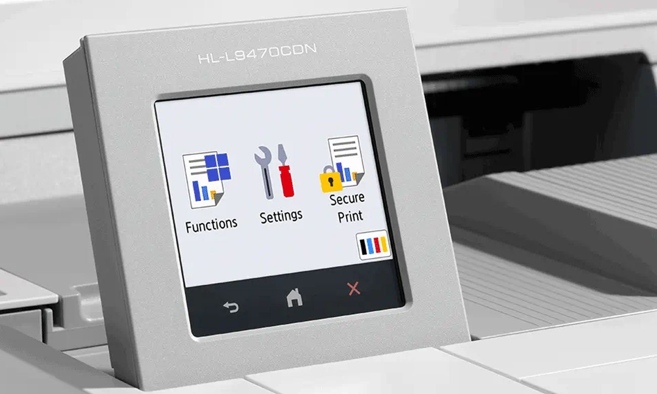 Brother HL-L9470CDN wyświetlacz LCD