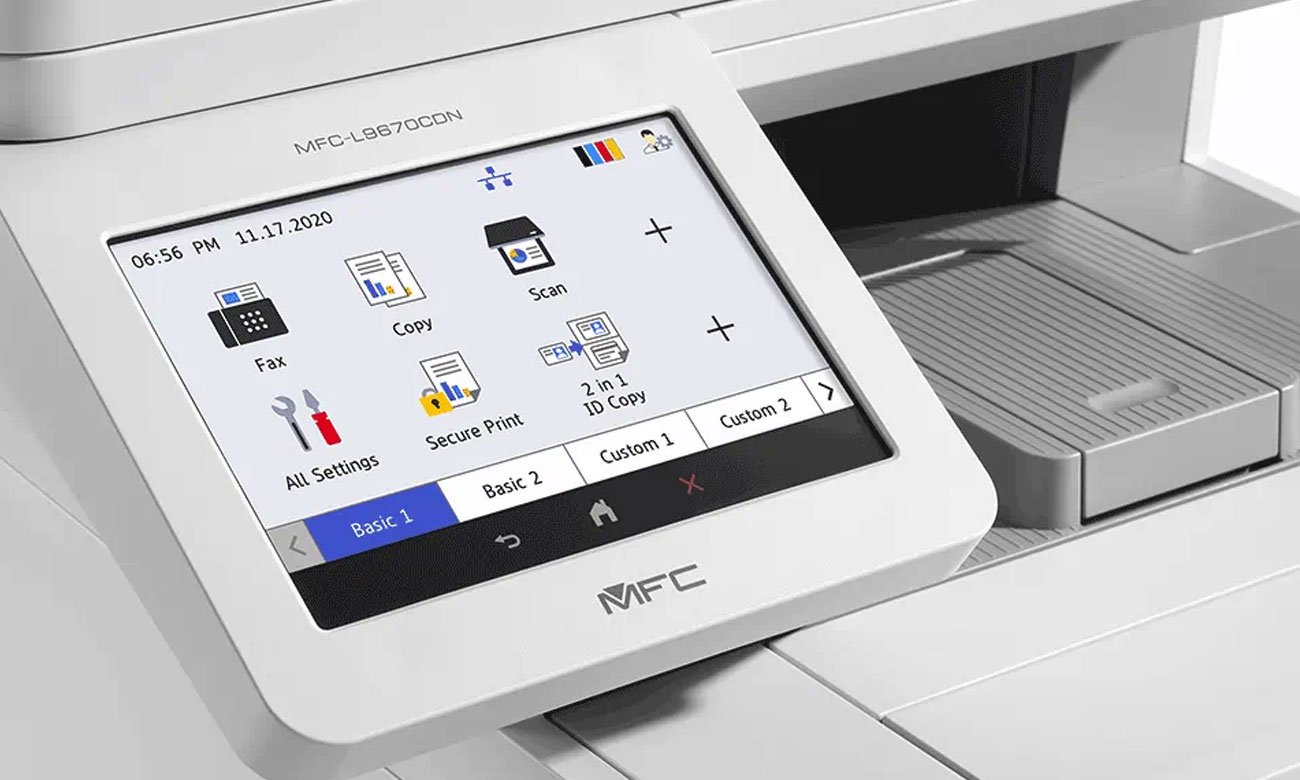 Brother MFC-L9670CDN wyświetlacz LCD