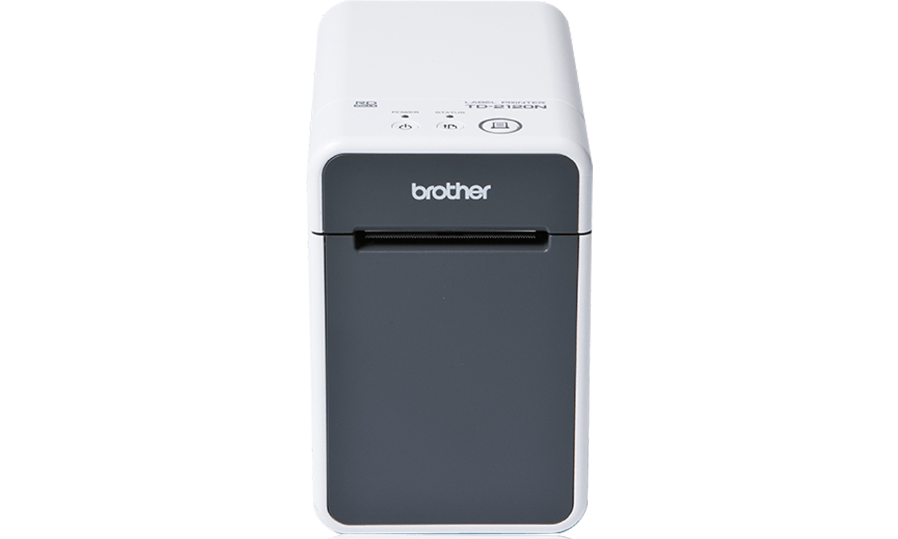 Brother P-Touch TD-2125N widok z przodu