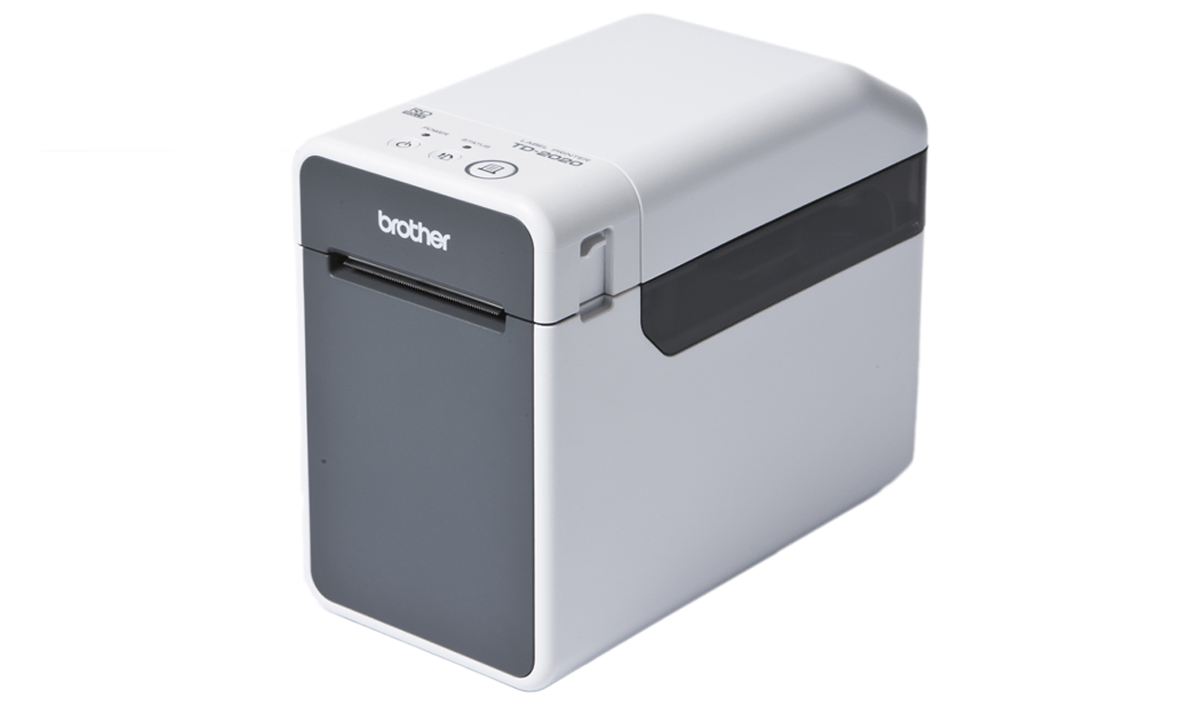 Brother P-Touch TD-2125N widok z przodu pod kątem