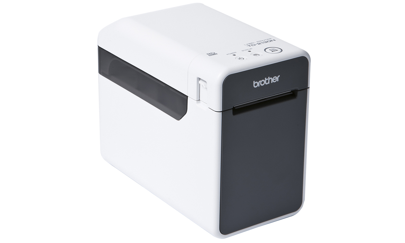 Brother P-Touch TD-2135N widok z przodu pod kątem