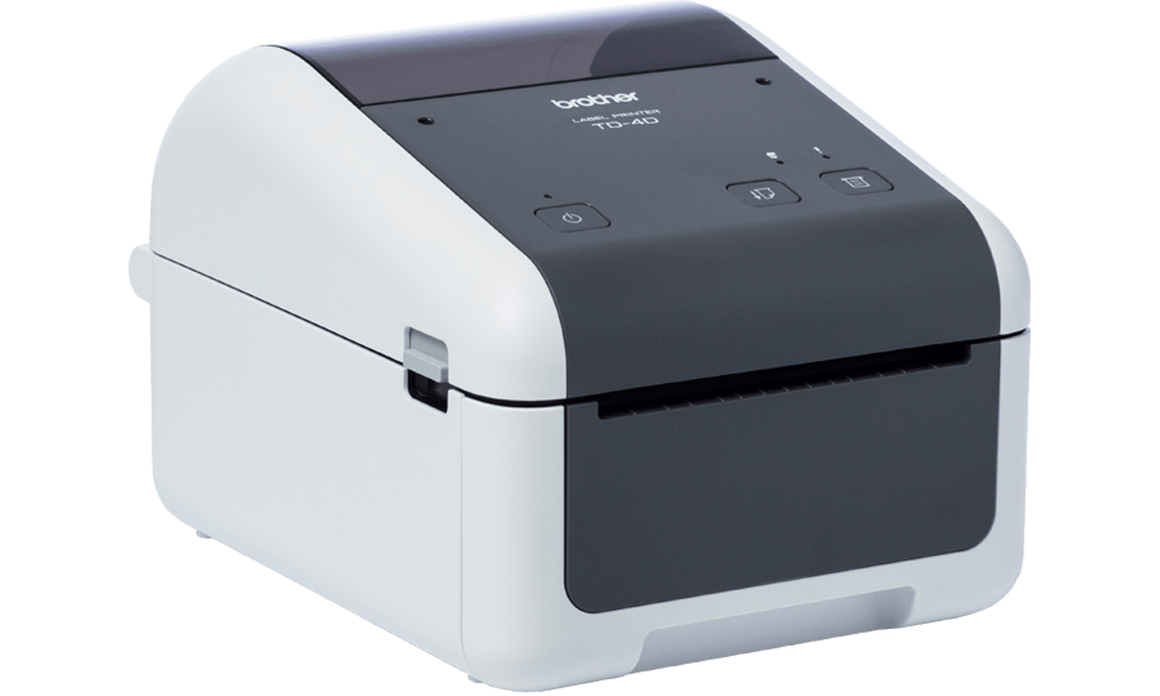 Brother TD-4520DN widok z przodu pod kątem